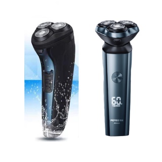 [Mẫu mới 2021] Máy Cạo Râu Nam Flyco 3 Lưỡi Dao Thông Minh FS305VN FS306VN FS304 305 306 Tỉa Bấm Tông Đơ Cắt Tóc - PP