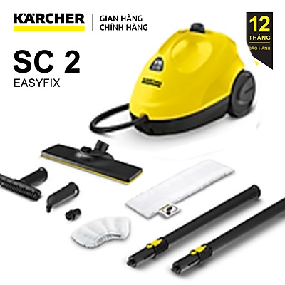 Máy làm sạch bằng hơi nước Karcher SC2 (HÀNG CHÍNH HÃNG)