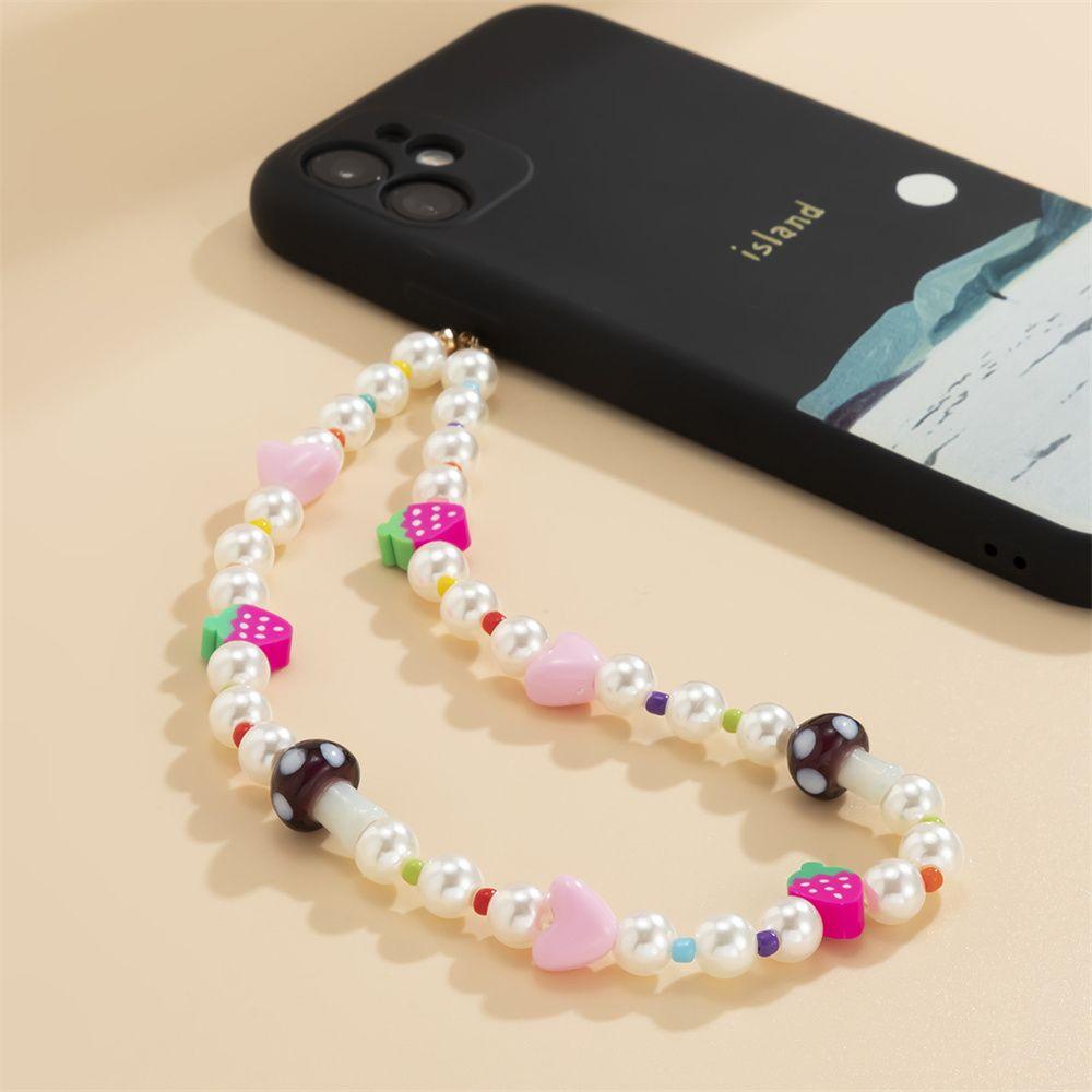 Dây Chuỗi Hạt Nhiều Màu Chống Thất Lạc Gắn Điện Thoại Tiện Dụng