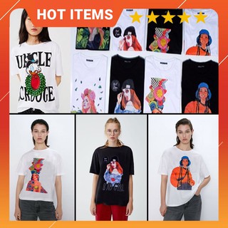 Áo thun nữ za.ra vnxk axk020 - axk024 | shopee việt nam