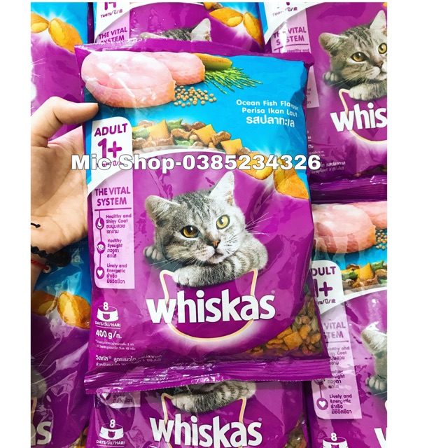 Thức ăn khô Whiskas cho mèo