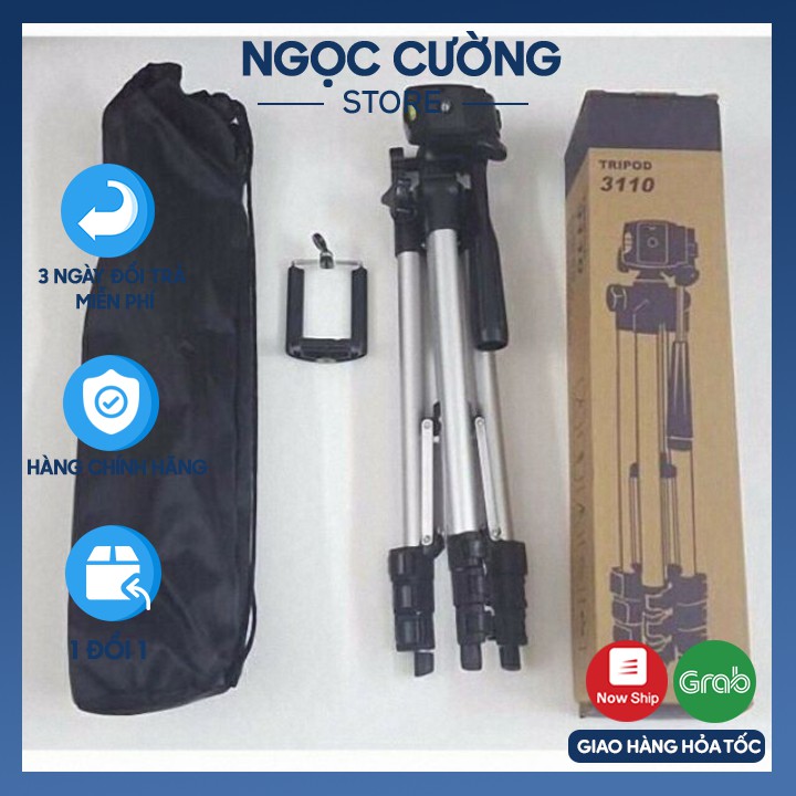 Gậy chụp ảnh tripod cao cấp 3110 3120 cứng cáp chắc chắn