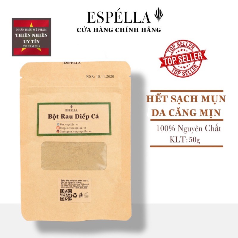 BỘT RAU DIẾP CÁ GIẢM MỤN SÁNG DA | BigBuy360 - bigbuy360.vn