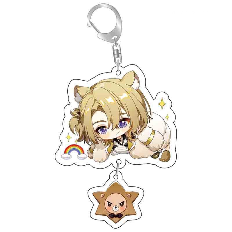 ( TREO THẢ ) Móc khóa in hình LUXIEM VTUBER anime chibi mica trong acrylic