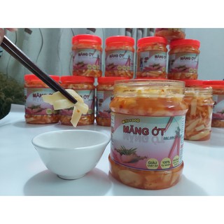 Măng ớt lạng sơn, thơm ngon, cay giòn, chuẩn vị lạng sơn