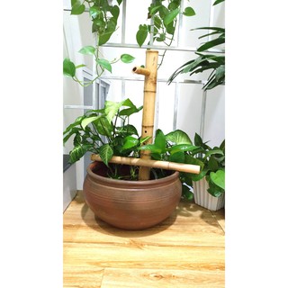 Thác nước phong thủy bằng tre-06-07
