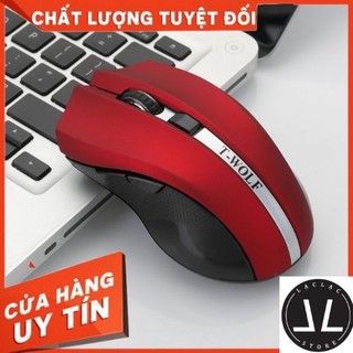 [Xả Kho] Chuột máy tính Không Dây T-Wolf Cao Cấp Đẹp không tiếng Ồn, chất lượng, bền bỉ, Chính hãng 100% LacStore24h