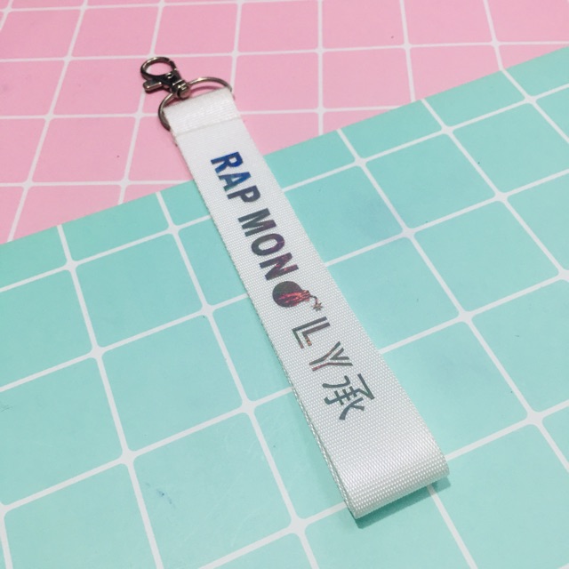 Nametag RAPMONTER BTS  ,dây strap RAPMONTER nhiều mẫu