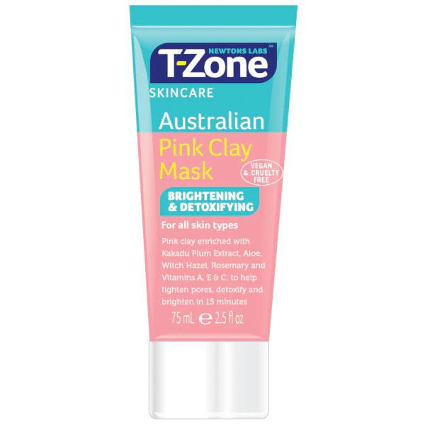 Mặt Nạ Đất Sét Se Khít Lỗ Chân Lông Pink Clay Mask T-Zone 75ml