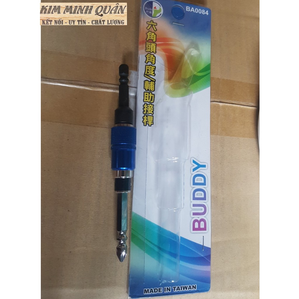 Đầu Bắn Vít Lắc Léo 1/4 Cao Cấp BA0084 BUDDY
