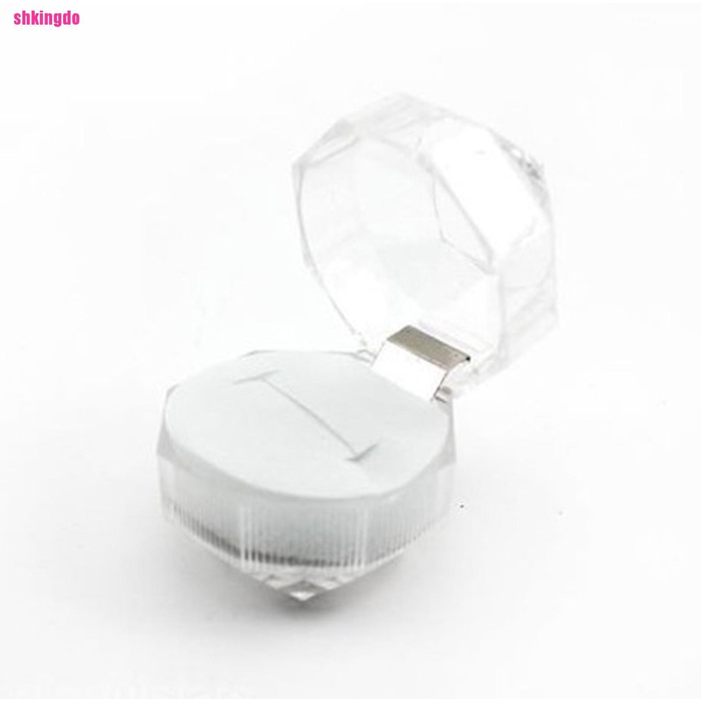 Set 5 hộp đựng nhẫn bằng acrylic trong suốt