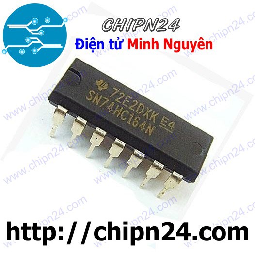 [3 CON] IC 74HC164 DIP-14 (74HC164N SN74HC164N 74164)