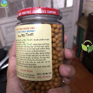 Mật ong nghệ viên vàng 250gr