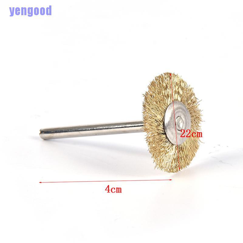 Bộ 10 bàn chải dây đồng 22mm hình chữ T chất lượng