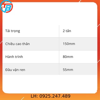 Kích Thuỷ Lực Loại Tốt ( Kích Ô tô - Con Đội Thuỷ Lực )