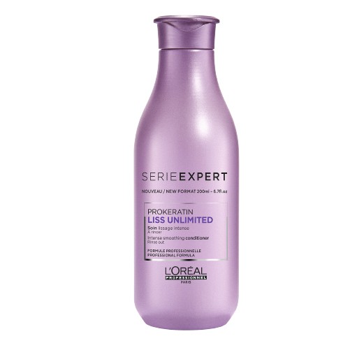 Dầu xả dành cho tóc duỗi Liss Unlimited L'oréal Conditioner 200ml