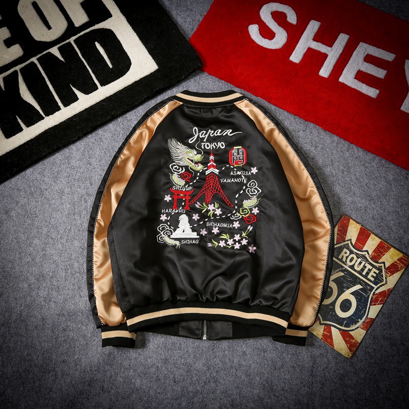 Áo Khoác Nỉ Nam Nữ Khóa Kéo Tokyo Kiểu Dáng Bomber Trẻ Trung AO KHOAC NAM 9000039C | BigBuy360 - bigbuy360.vn