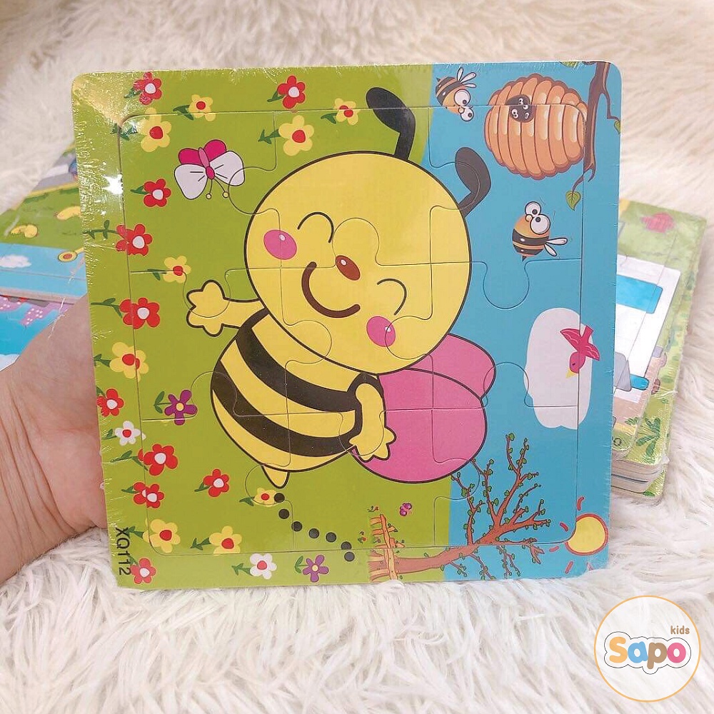 Đồ chơi,ghép hình gỗ,tranh ghép hình cho bé SAPO KIDS