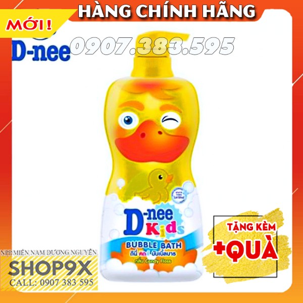 SỮA TẮM GỘI TOÀN THÂN TRẺ EM CHO BÉ DNEE KIDS THÁI 400ML CHAI TO (ĐỦ MÙI)