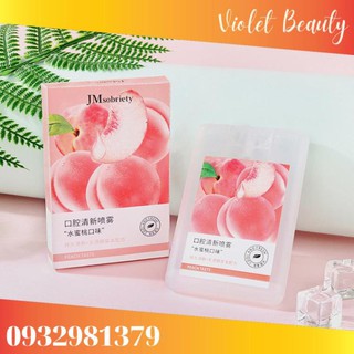  Xịt Thơm Miệng Vị Đào/Bạc Hà Thơm Mát