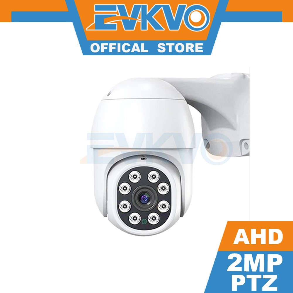Camera an ninh CCTV PTZ EVKVO tầm nhìn ban đêm 30m HD 1080P 2MP AHD chống thấm nước