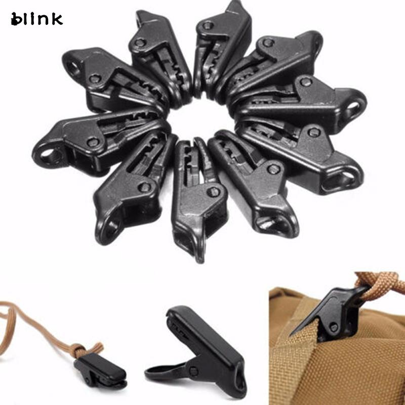 Set 10 Kẹp Cố Định Tấm Bạt Che Nắng 33*10*13mm Cho Cắm Trại