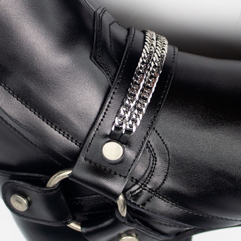 Giày nam Harness Boots kiểu dáng đường phố Hót Nhất | BigBuy360 - bigbuy360.vn