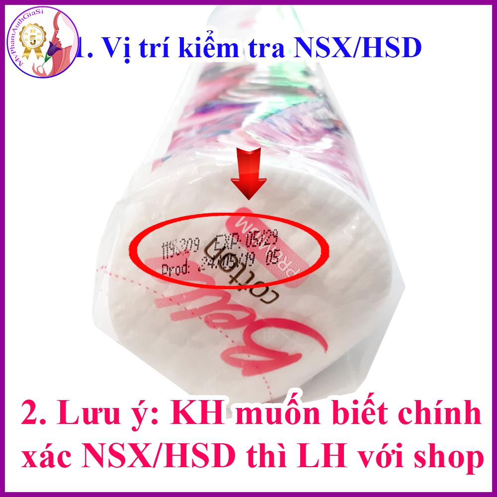 BÔNG TẨY TRANG BELLA COTTON | BigBuy360 - bigbuy360.vn