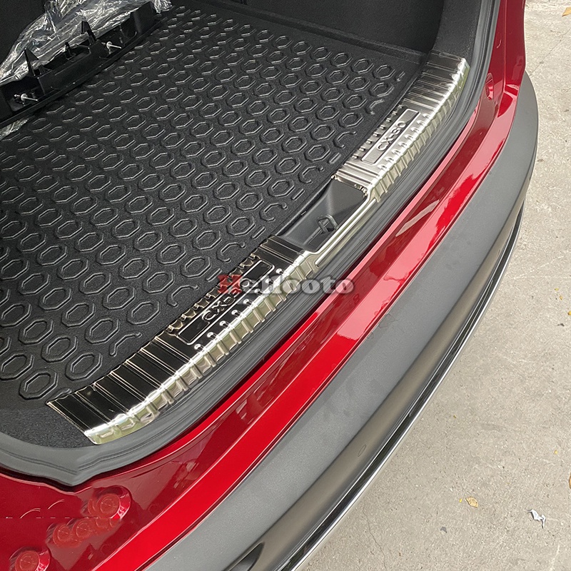 Chống Trầy Cốp Xe Mazda CX-30 CX30 2021 Mẫu Inox