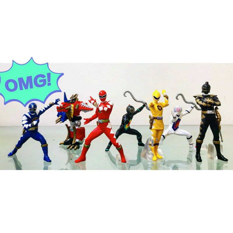 Siêu nhân khủng long Abaranger set 1