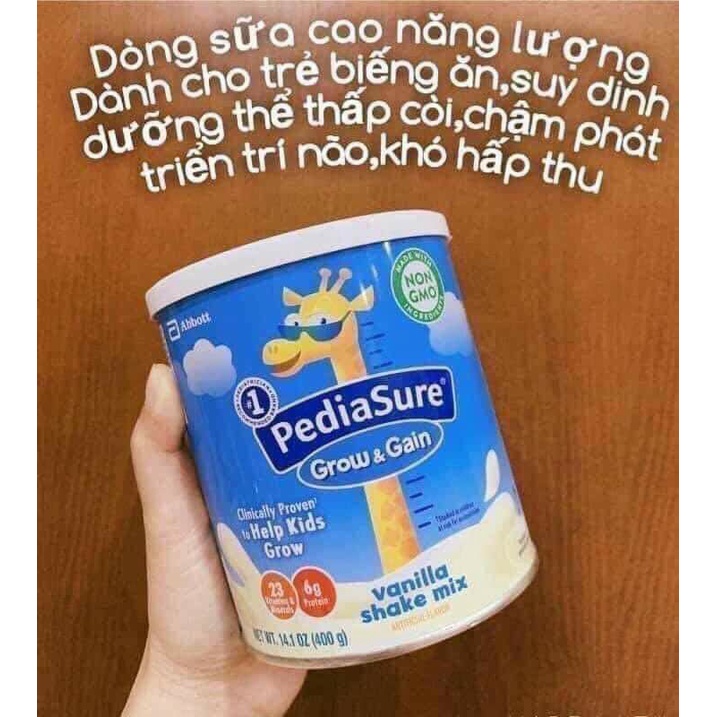 Sữa Pediasure Mĩ vị Vani và socola - 400g