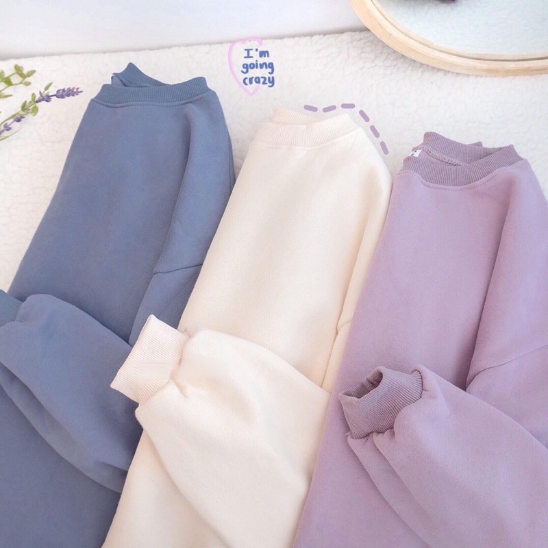 áo sweater trơn