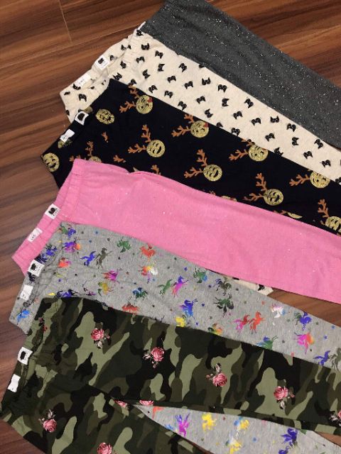 Quần Legging size đại cho bé gái 4-8y