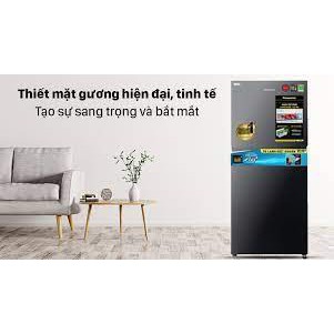 Tủ lạnh Panasonic Inverter 268 lít NR-TV301VGMV Công nghệ kháng khuẩn Ag Clean với tinh thể bạc Ag+