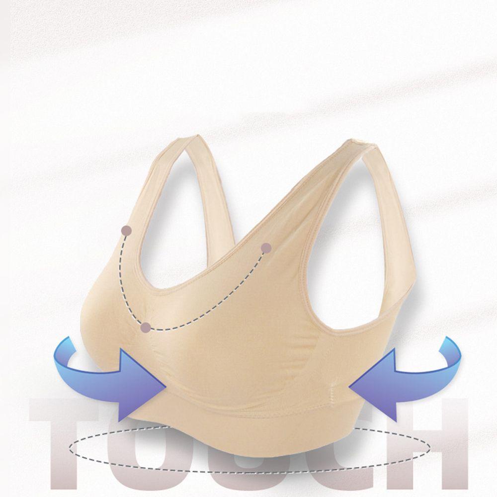 LEILY Áo Ngực Thể Thao Không Đường May Thoải Mái Cho Nữ