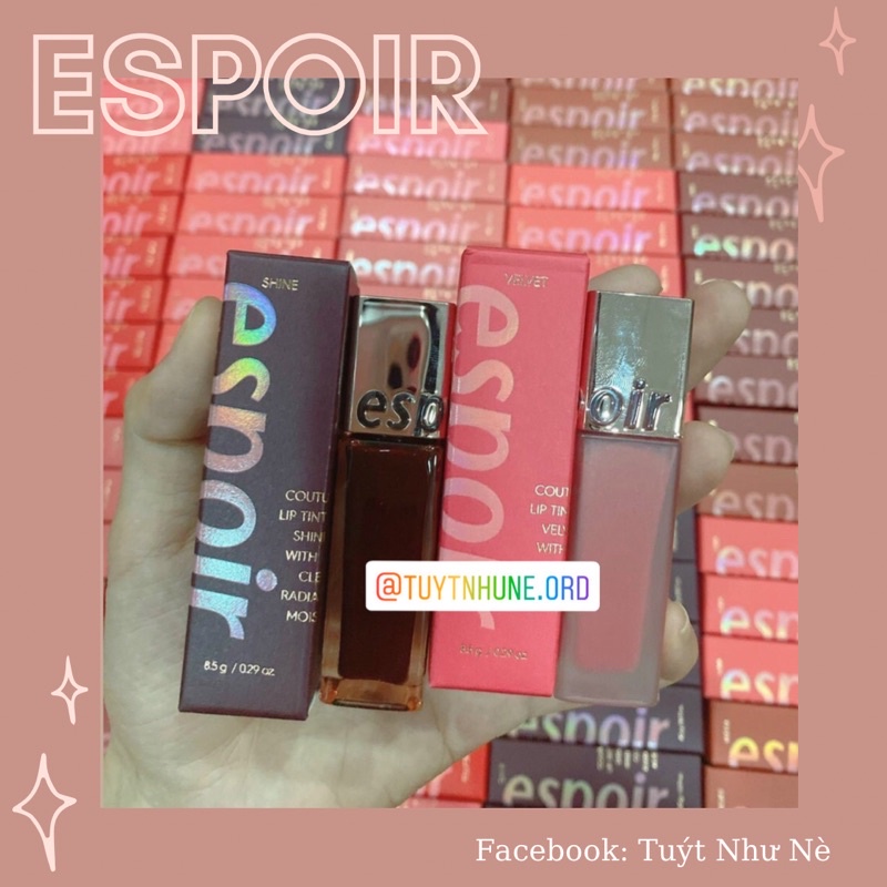 Son Espoir Couture Lip Tint Velvet & Shine bản mới Fall/Winter '21 | BigBuy360 - bigbuy360.vn