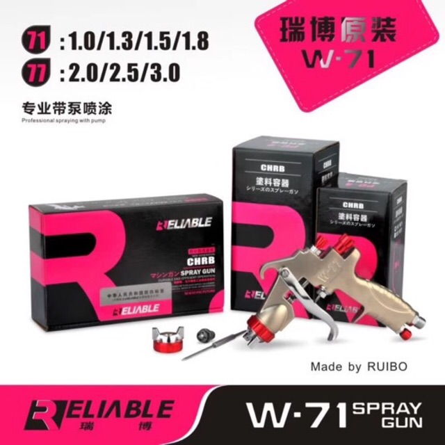 Súng phun sơn W-71. ELIABLE