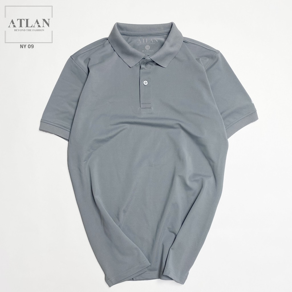 Áo Thun Polo 💖 𝘍𝘳𝘦𝘦𝘴𝘩𝘪𝘱 💖 Polo Nam Xám Lơtk Chất Vải Co Giãn 4 Chiều - NY14