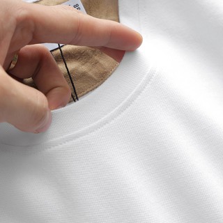 Áo thun Tshirt phối da lộn- T018