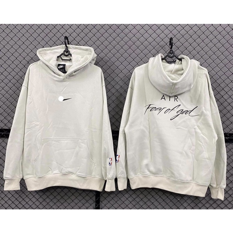 Áo hoodie Fear of god Trắng gạo , áo nỉ form rộng unisex street style , Cocmer_vn