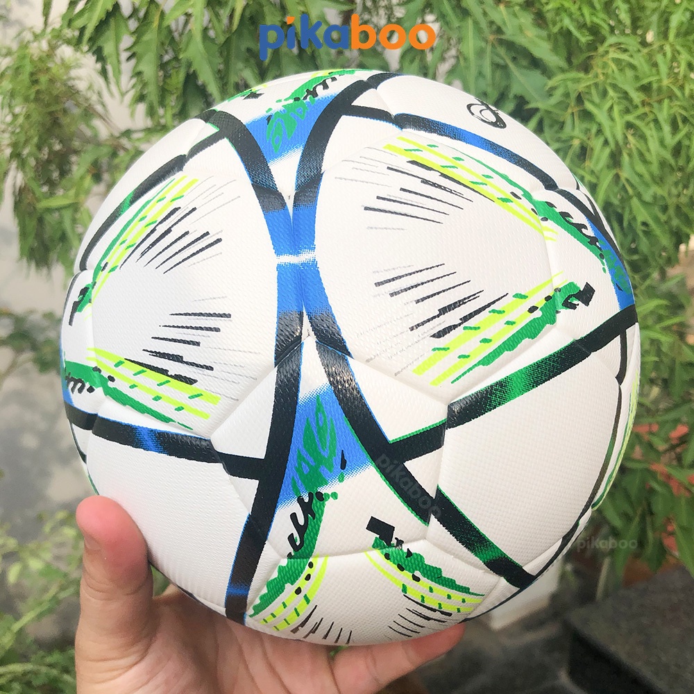 Quả bóng đá trẻ em size 3,4,5 trái banh đá bóng chất liệu da tổng hợp PU cao cấp Pikaboo