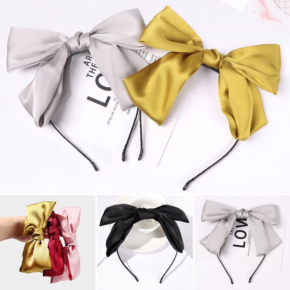 Băng Đô Cài Tóc Đính Nơ Xinh Xắn Thiết Kế Mới Thời Trang