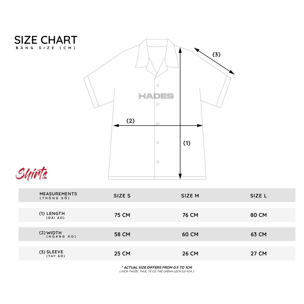 Áo Sơ Mi Tay Lỡ Unisex ROYALTY CLUB BASEBALL Vải Chân Cua - HADES Brand Chính Hãng