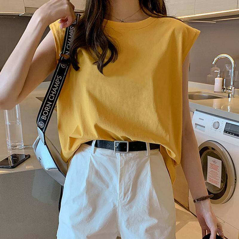 Áo Thun Thể Thao Sát Nách Form Rộng Thời Trang Cho Nữ