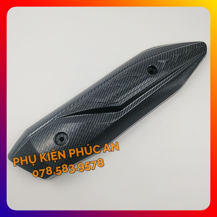 Ốp che ống pô xe Vision - pát bô cách nhiệt ống xả năm 2014 2015 2016 2017 2018 2019 2020