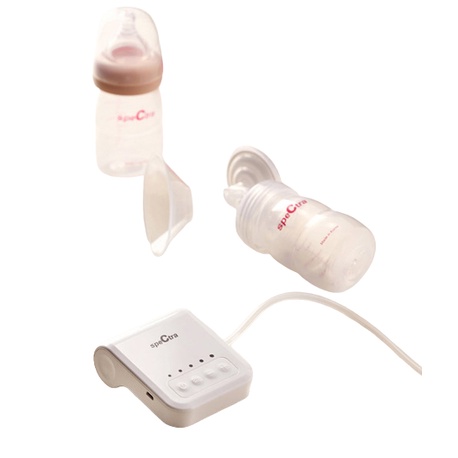 Máy hút sữa mini Spectra Q + Tặng 4 món :Áo Ngực hút Sữa Rảnh Tay+ 30 Túi Trữ Sữa + Máy Hâm Sữa Mumcare + Nước Rửa bình