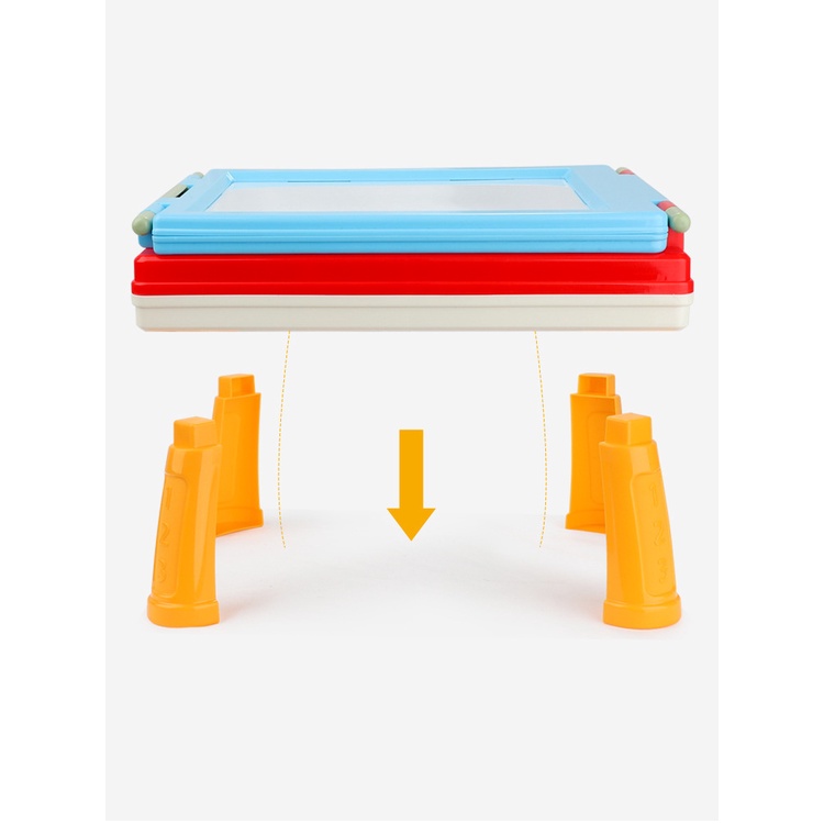 Bảng Viết Vẽ 2 Mặt Chân Chữ A Loại Đẹp Cho Bé Phát Triển Tư Duy Trí Tuệ kèm bộ cờ cá ngựa