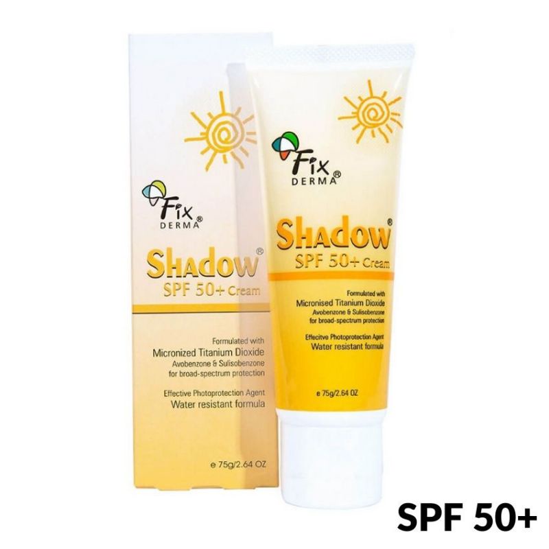 Kem chống nắng Fixderma Shadow 50+ tuýp 75g