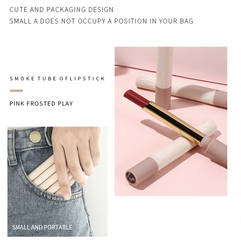 Son Kem Lì Chống Thấm Nước Chống Dính Trang Điểm Cho Nữ