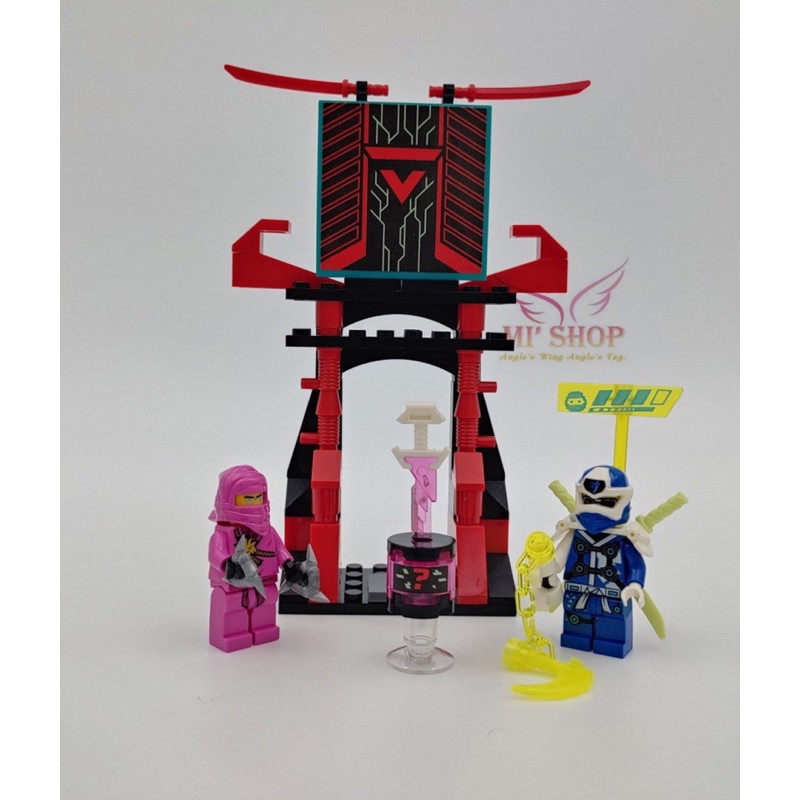 Ảnh thật 💜 Lắp Ráp Lari 11484 Sàn Đấu Game Thủ Ninjago 2020 💜